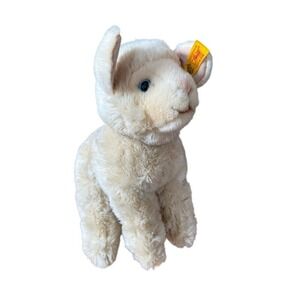 Steiff 22cm Lamby Lamb in cream stuffed animal plush‎
